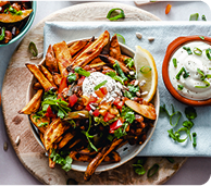 French fries with garmin